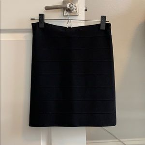 BCBGMaxazria Simone Textured Power Skirt Medium